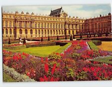 Postcard The Castle, the Flower-beds (North), Versailles, France picture