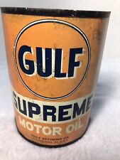 Gulf Supreme Motor Oil Wall Or Desk Decor picture