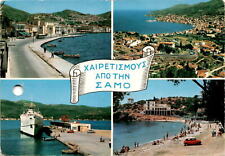 Beautiful Samos Island Postcard - Aegean Sea View picture