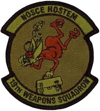 USAF 19th WEAPONS SQUADRON PATCH - OCP picture