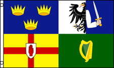 Four Irish Provinces Flag 3x5 ft Ireland Ulster Munster Leinster Connacht 4 Erin picture