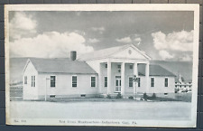 Vintage Postcard 1915-1930 Red Cross Headquarters Indiantown Gap, PA picture