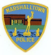 IOWA IA MARSHALLTOWN POLICE NICE SHOULDER PATCH SHERIFF picture