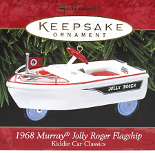 Hallmark Ornament Kiddie Car Classic Murray Jolly Roger Flagship 1999 Boat pedal picture