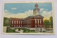 Vintage Postcard ~Jefferson County Court House ~Brookville Pennsylvania PA picture