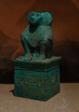 Ancient Egyptian Baboon (Egyptian God of wisdom ) Rare Egyptian Antiquities BC picture