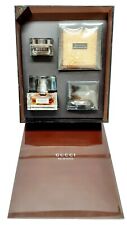 Gucci Brown Perfume Gift Set 1.7 oz Eau de Parfum Lotion Bath Caviar Powder picture
