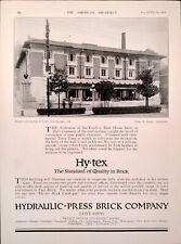 1915 Hydraulic-Press Brick Vintage Antique Fordyce Bath House Arkansas Print Ad picture