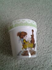 PETTICOATS & PANTALOONS vintage 1976 ENESCO CERAMIC FLOWERPOT by ROTH CARDS picture
