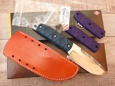 KA-BAR 5102 Mike Snody BIG BOSS Knife w/ Leather Sheath, Bead & Extra Handle Set picture
