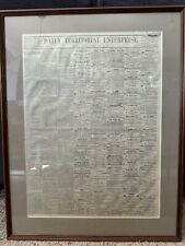 Daily Territorial Enterprise Virginia Nevada Sunday May 16 1875 Newspaper  picture