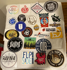 Lot of 24 Brewery Stickers - NEW -  picture