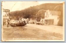 RPPC  Downtown Canyonville  Oregon    Postcard picture