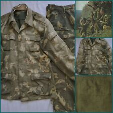 Russian Army camo  tunic  jacket  pants uniform  War soldier SZ 48/4 KGB picture