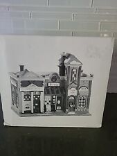 DEPT. 56 CHRISTMAS IN THE CITY RIVERSIDE ROW SHOPS LIGHTED BUILDING #58888 picture