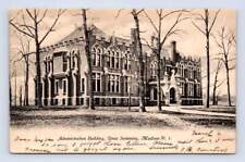 Admin Building DREW Seminary University MADISON New Jersey Dundee Lake DPO 1906 picture