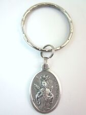 St Lawrence Medal Italy Key Ring Gift Box & Prayer Card picture