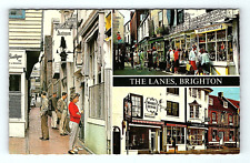 Brighton and Hove England The Lanes Greetings Postcard London UK         pc101 picture
