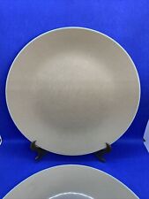 WEDGWOOD NATURES CANVAS SANDSTONE Turquoise Rim DINNER PLATE  10 3/4” picture