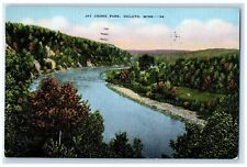 1944 View Of Jay Cooke Park Duluth Minnesota MN Posted Vintage Postcard picture