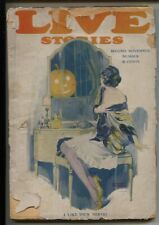 Live Stories Pulp 2nd Nov 1922-Raymond Thayer Halloween cover- FR/G picture