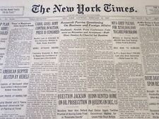 1938 FEBRUARY 12 NEW YORK TIMES - KING CAROL GIVES ARMY CONTROL - NT 6260 picture