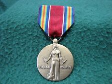 Vintage WW ll  U.S. Army  Military Medal With Ribbon   Freedom From Fear & Want picture
