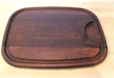 Vintage DANSK DESIGNS Teak Wood Serving Tray Platter IHQ Large 19