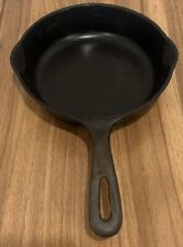 Griswold 7” Cast Iron Skillet Pan Small Logo #4 B picture