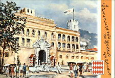Monaco La Pricipaute de Monaco Le Palais ~ postcard  sku371 picture
