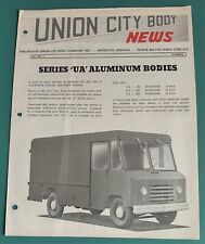 1967 Chevrolet & Union City Body Co. Aluminum Step-Van Delivery Truck Brochure picture