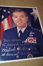 Lt General Malcolm Armstrong Signed 8x10 Photo Commander, 21st Air Force picture
