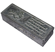 RARE Introduction of US Postal Service Zip Code Help Letterpress Printing Block picture
