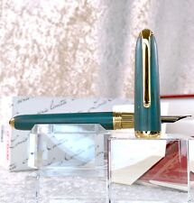 Cartier Fountain Pen Louis Limited Edition ST170037 Ebonite Green w/Box&Papers picture