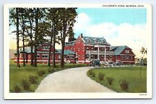 Postcard Warren OH Children's Home Linen Posted picture