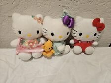  Lot of  3 hello kitty plush  picture