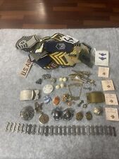 Large Vintage Military Plus Jewelry Lot picture