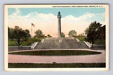 Brooklyn NY-New York, Martyr's Monument, Antique, Vintage Souvenir Postcard picture