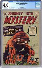Journey into Mystery #81 CGC 4.0 1962 4273669010 picture