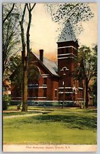 Postcard First Methodist Church, Oneida NY U146 picture