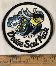 Vintage Dodge Scat Pack Superbee Logo Patch Automotive Challenger Charger Dart picture