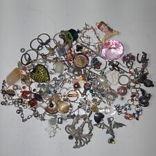 1 lds Vintage Bracelets Charms Pendants & Rings Junk Jewelry Lot Variety picture