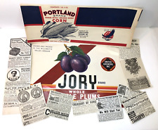 Antique & Vintage Ephemera Lot Crafting Junk Journal  Paper Trimmings Labels picture