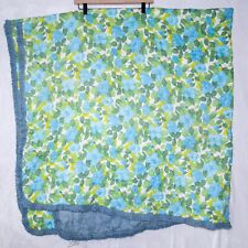 Floral Blue Flower Blanket (80
