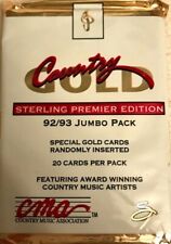 1992/93 Country Gold Sterling Premier Edition Unopened Jumbo Packs - Mint picture