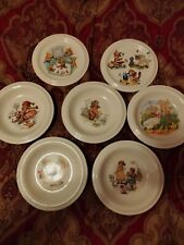 5 VNT Bowls and 2 VNT Childrens plates. Poole Pottery 4 of the bowls by N Sands picture