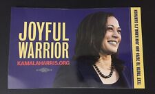 Kamala Harris Joyful Warrior Sticker 2020 Presidential Campaign 6” RARE picture