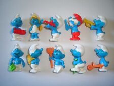 THE SMURFS 1996 KINDER SURPRISE FIGURES SET PEYO - FIGURINES COLLECTIBLES picture