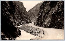 Thompson Canon Colorado 1940s Sanborn RPPC Real Photo Postcard  Highway picture