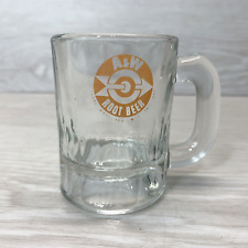Vintage A & W  Root Beer Small Glass Mug 3 1/8